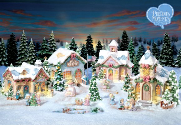 Christmas Villages and Trees With Animals - carosta.com